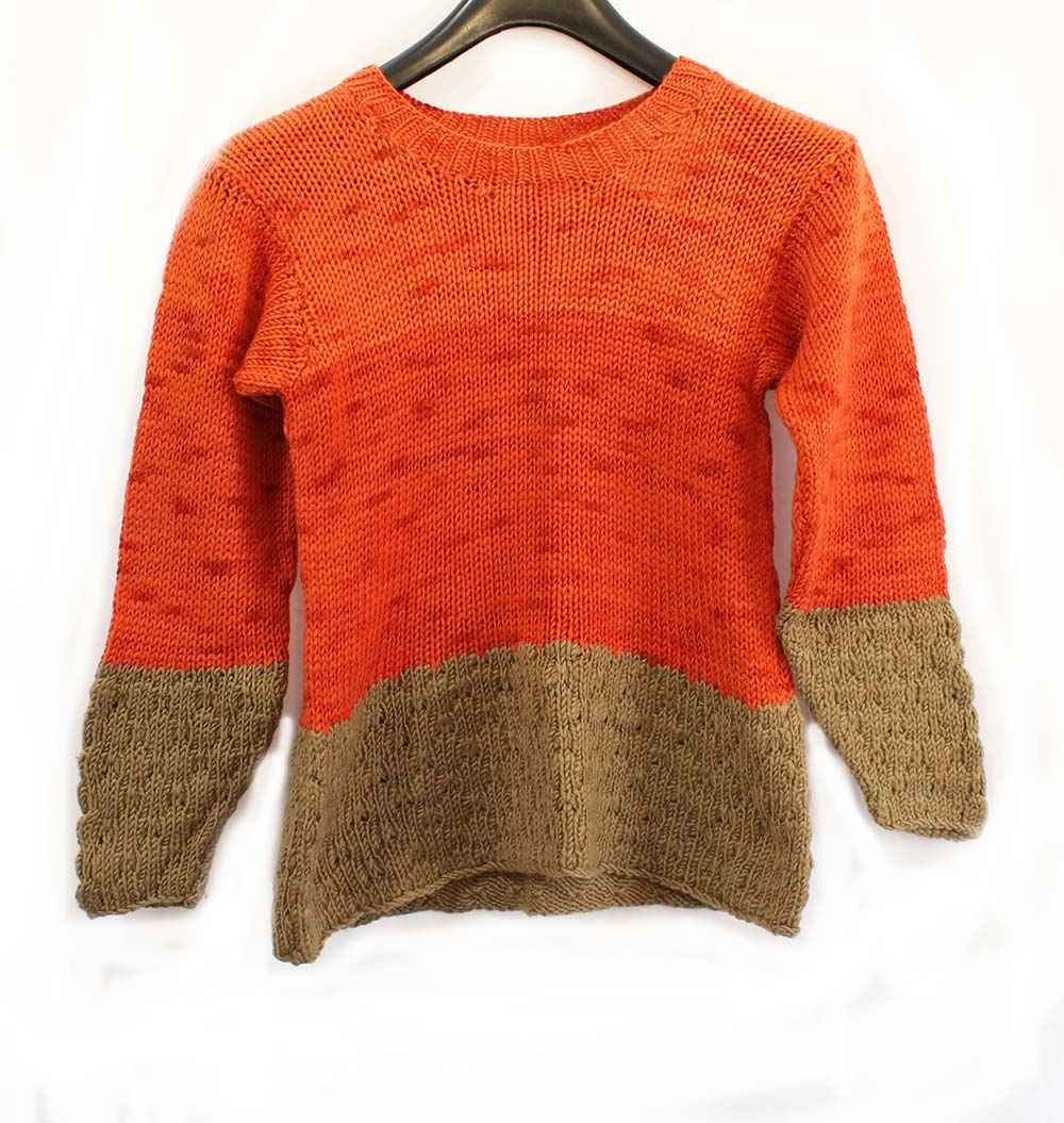 Merino Wool Sweater with Thermal Insulation for Cold Weather