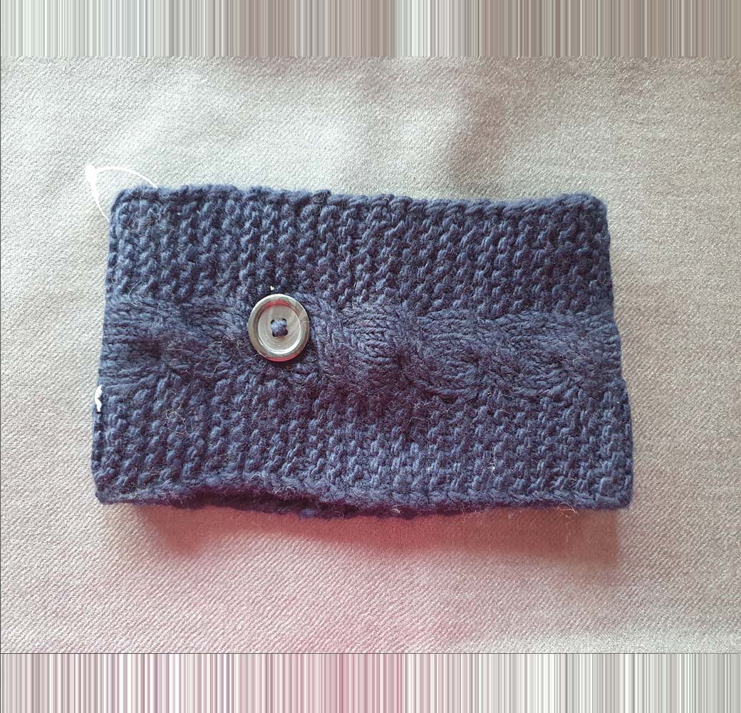 Gray Merino Headband