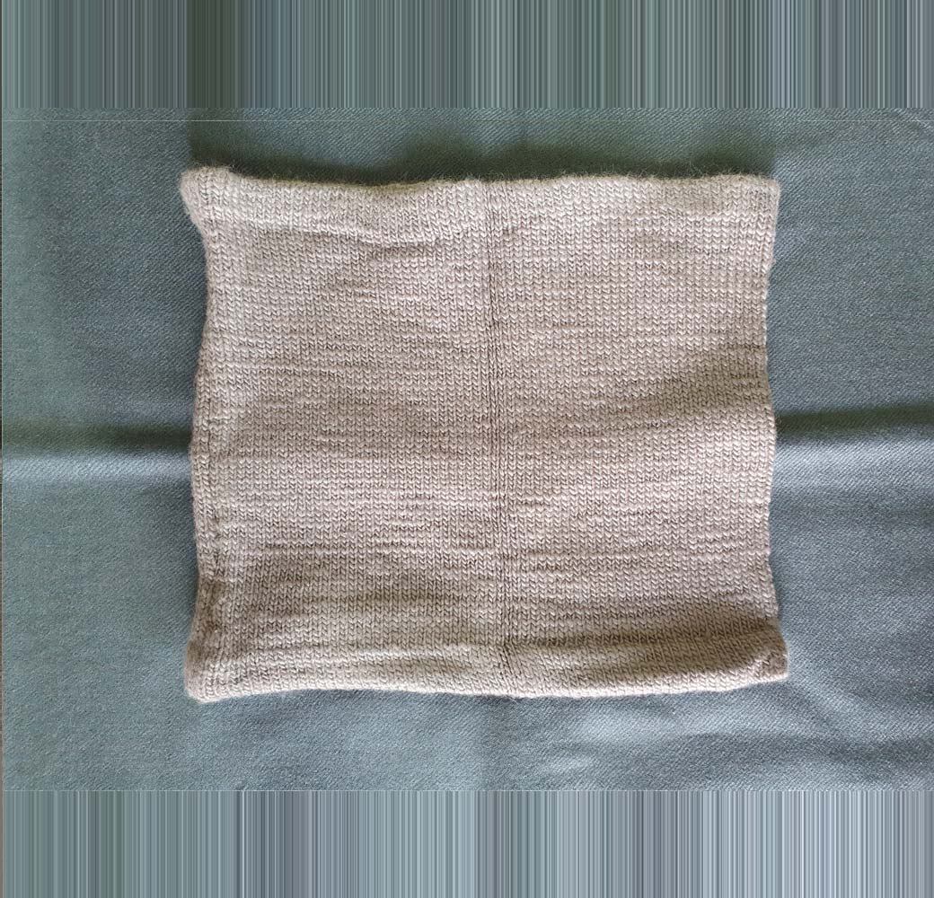 Beige Merino Neck Warmers