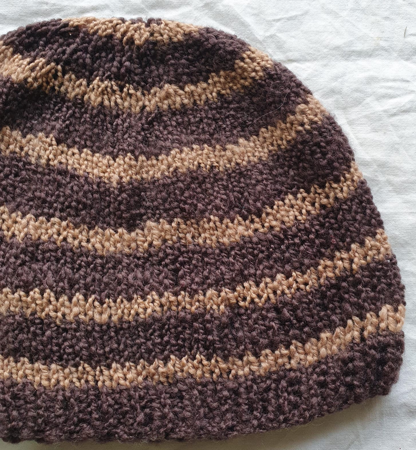 Brown Designer Cap - Image 2