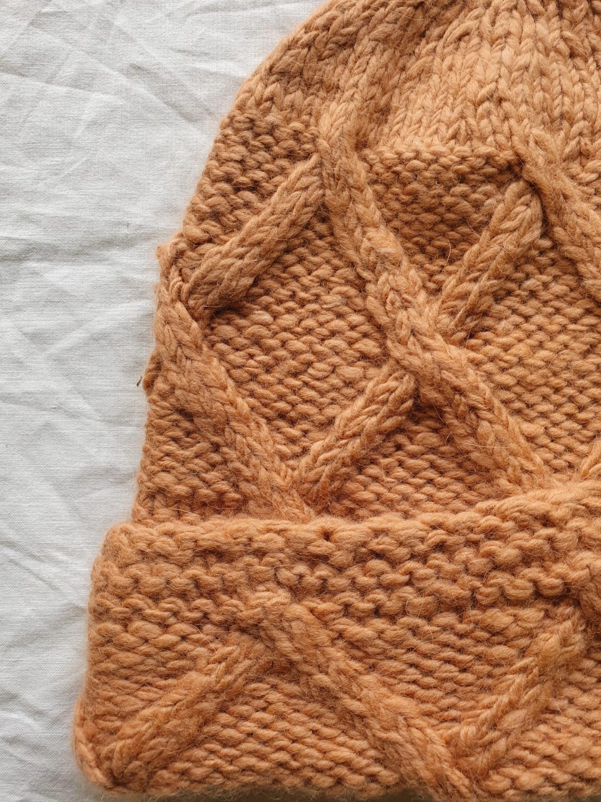Browne Angora Fold Cap - Image 3
