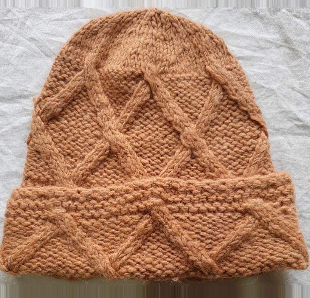 Browne Angora Fold Cap - Image 2