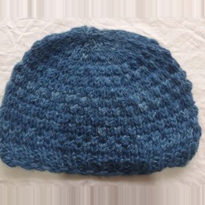 Blue Cashmere Cap