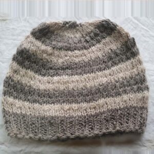 Beige Cashmere  Cap