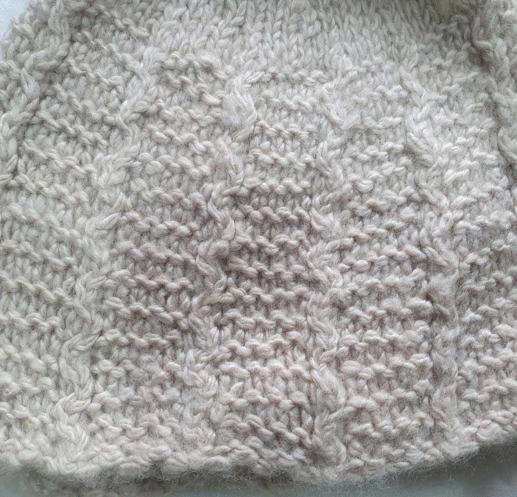 Beige Cashmere Cap - Image 3