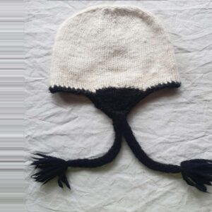 White Angora & Merino Kids Cap