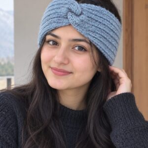 Blue Merino Headband