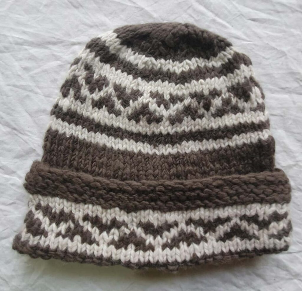 Handmade Angora fold cap for winter by Kullu Karishma