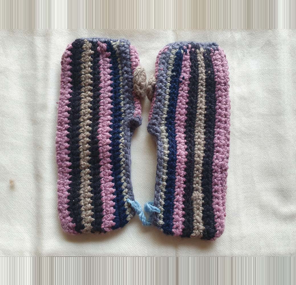 Multi-Color Merino Booties