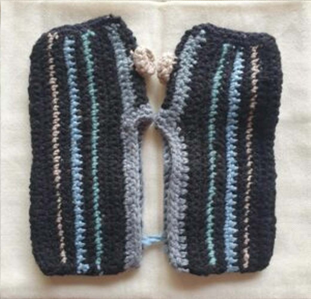 Multi-Color Merino Booties