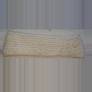 Beige Angora & Merino Headband