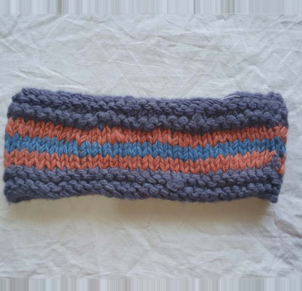 Multicolor Merino Headband