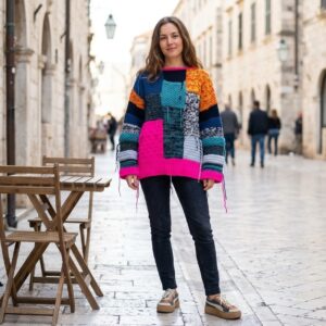 Multicolor Merino Sweater