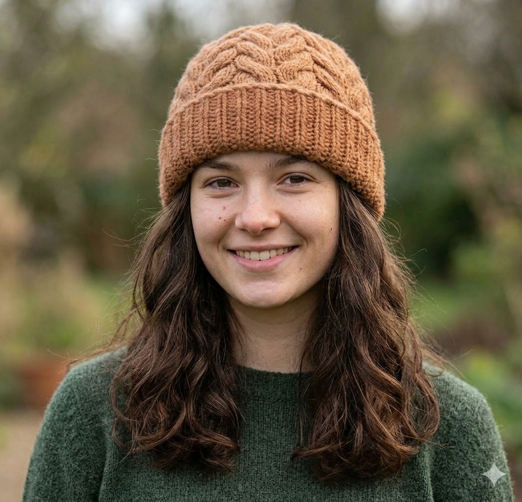 Browne Angora Fold Cap