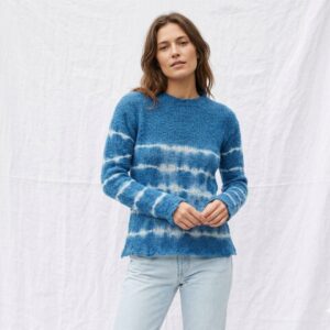 Designer Tie-Dye Sweater