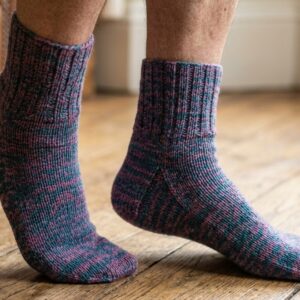 Merino Heel-Less socks handmade