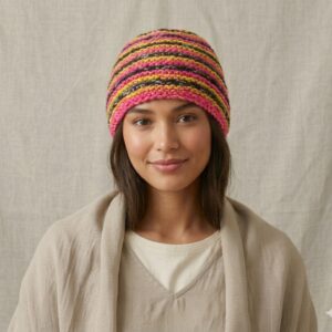 Multicolor Merino Cap