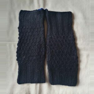 Black Merino Leg Warmers