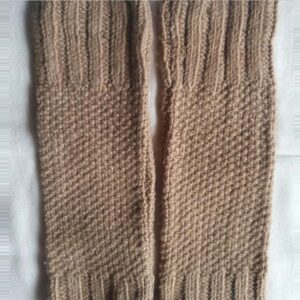 Brown Merino Leg Warmers