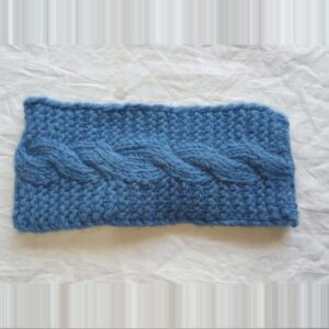 Blue Merino Headband