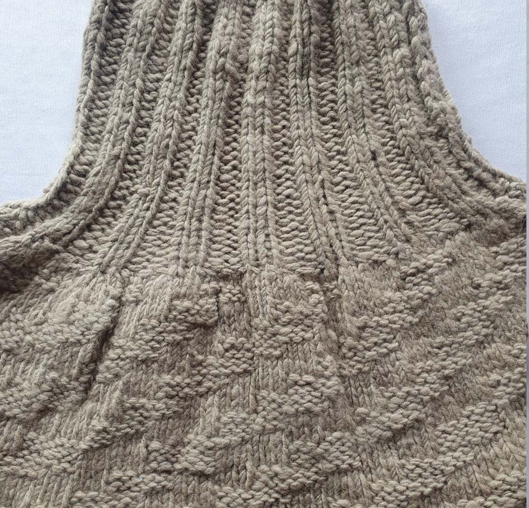 Green Angora Neck Warmers - Image 2