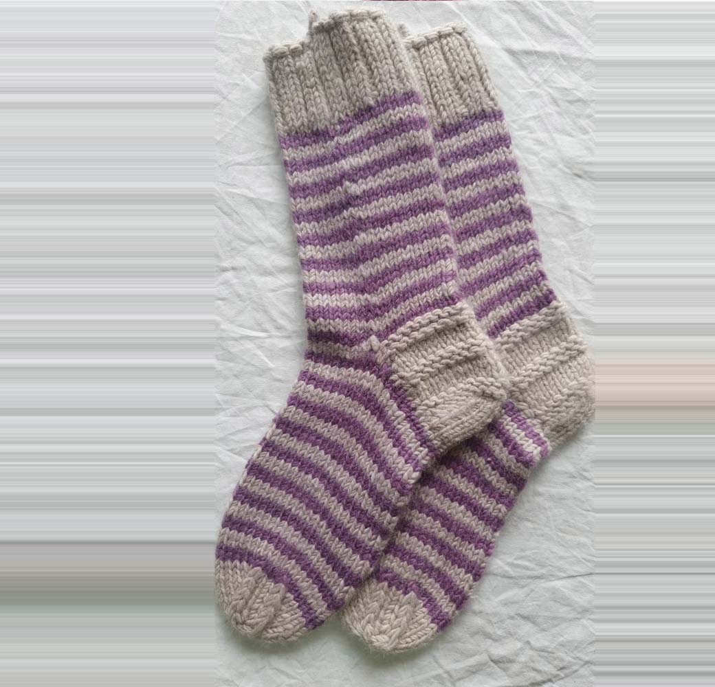 Angora & Merino Long Socks