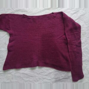 Maroon Cashmere Sweater