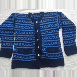 Blue Angora & Merino Sweater