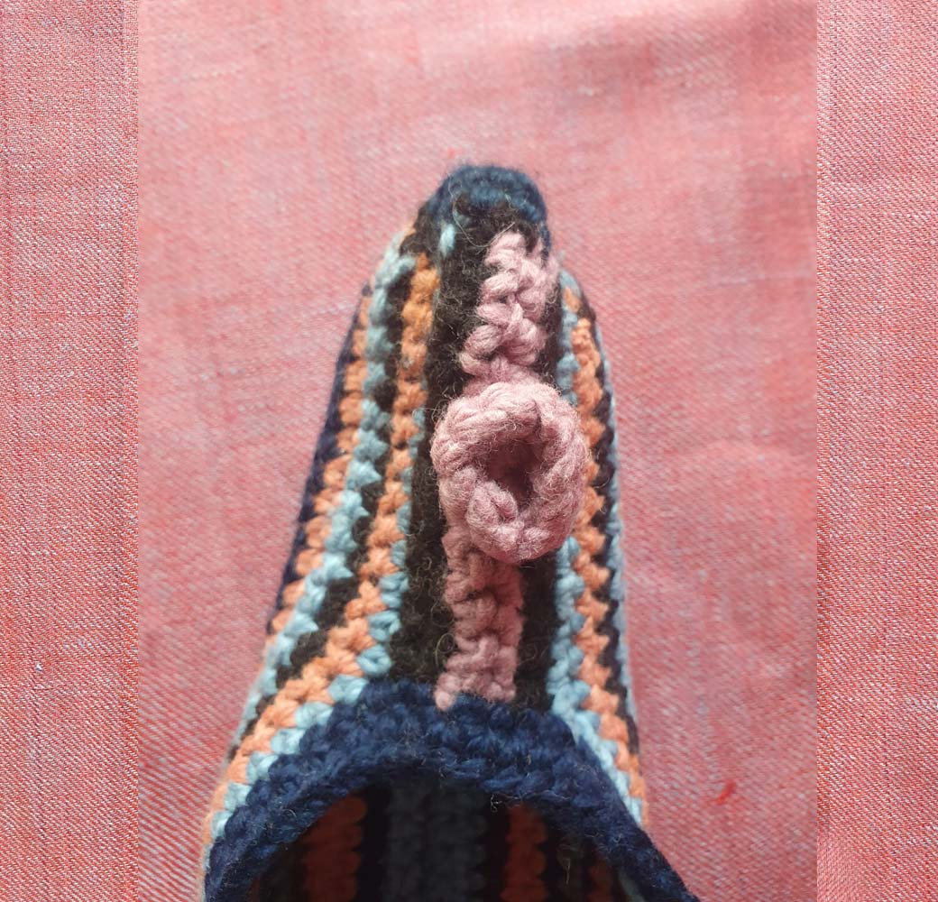 Multicolor Merino Booties - Image 3