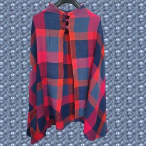 Merino Poncho Multi Colour