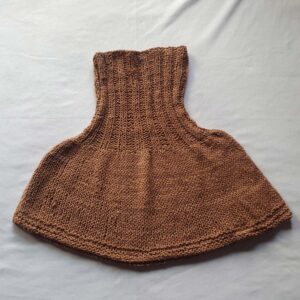 Brown Merino Designer Neck Warmers