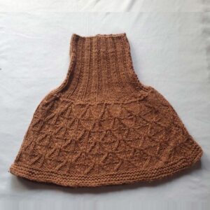 Brown Angora Neck Warmers