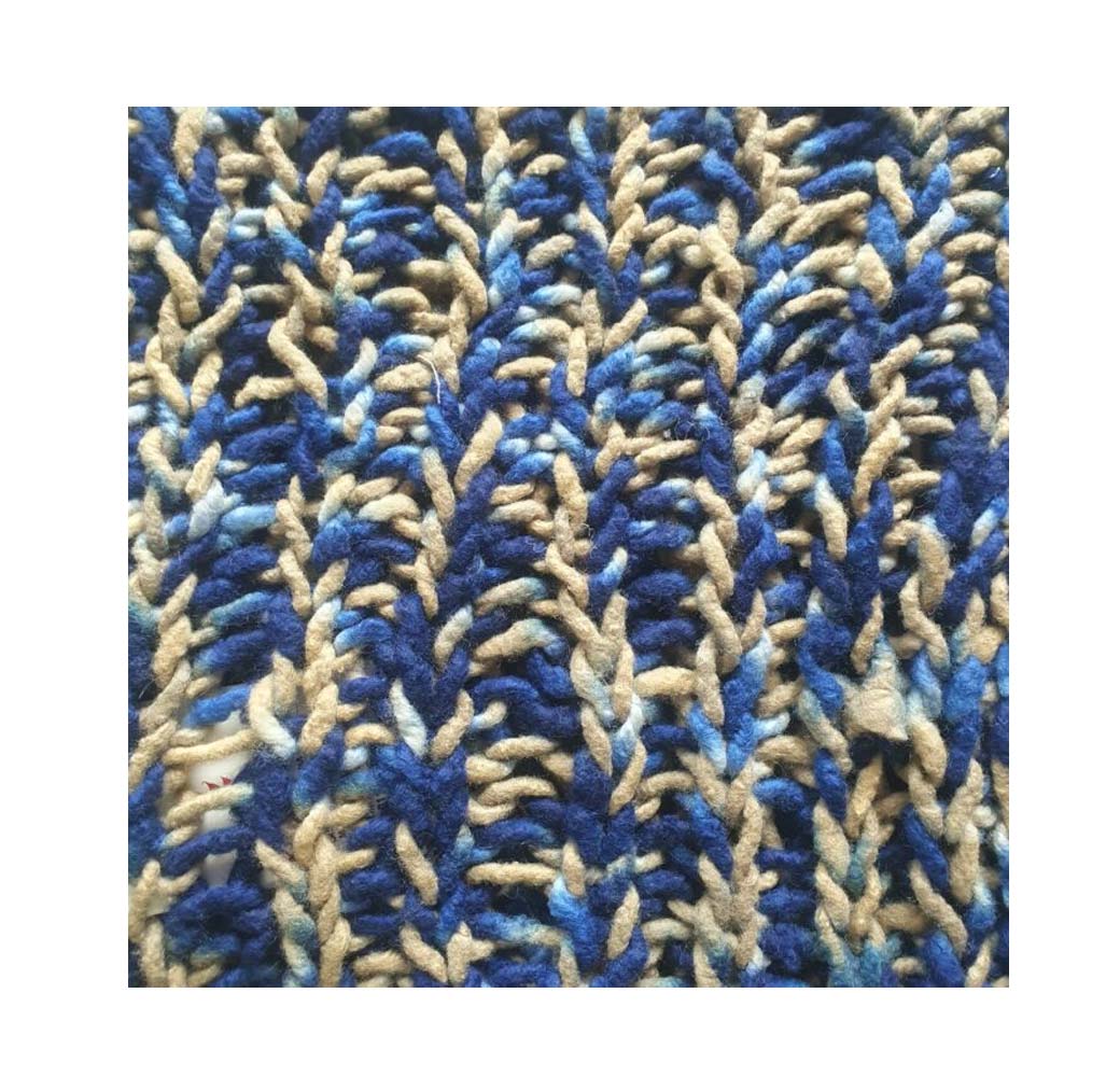 Multi colour Lamb Wool Muffler - Image 3