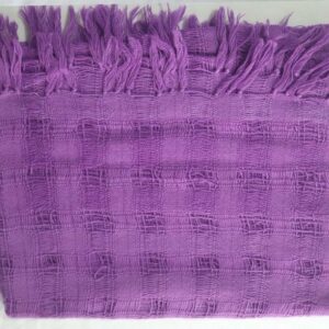 Purple Merino Stole