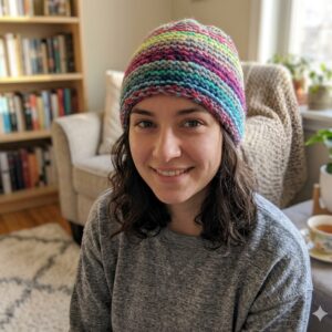 Multi Color Merino Cap