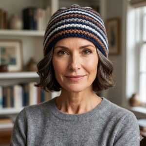 Multi Color Merino Cap